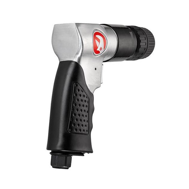 Дрель пневматична з реверсом, патрон самозажимний 1,5-10 мм, 3/8 INTERTOOL PT-0903, фото , зображення 4 | SNABZHENIE.com.ua