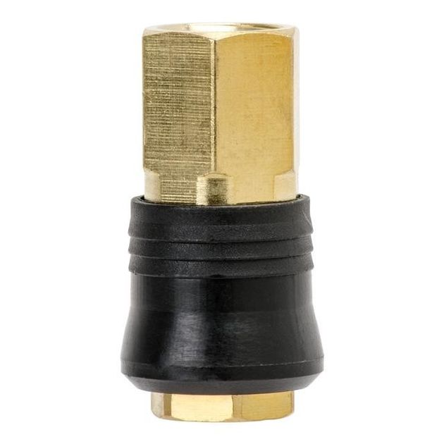 Соединение быстроразъемное 3/8" с внутренней резьбой, латунь INTERTOOL, фото  | SNABZHENIE.com.ua
