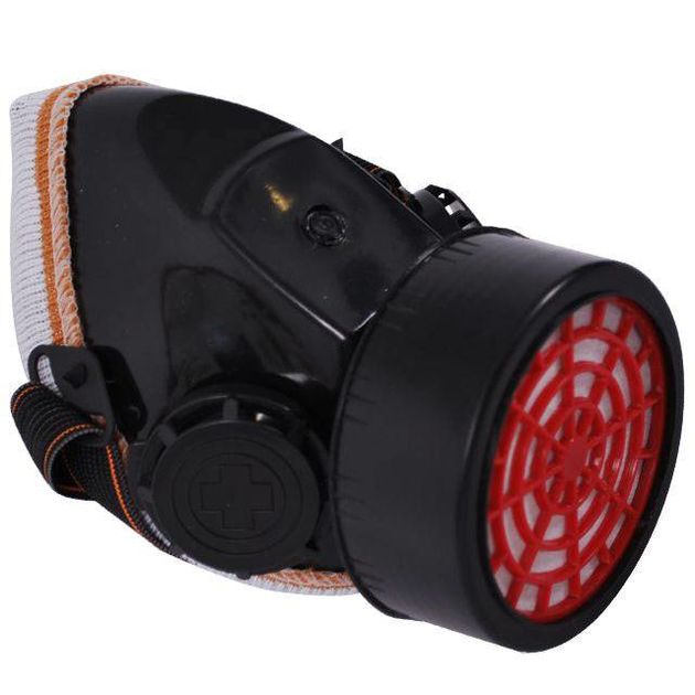 Респиратор INTERTOOL SP-0027 с одним картриджем, фото  | SNABZHENIE.com.ua