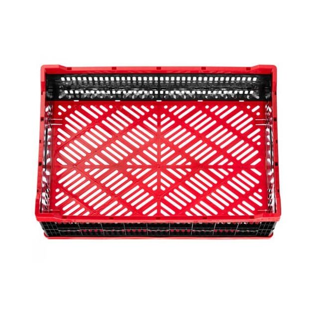 Ящик складний, пластиковий, 30 кг, 47 л, 600*400*260 мм, 100% первинний харчовий ПЕ INTERTOOL BX-6426, фото , зображення 7 | SNABZHENIE.com.ua