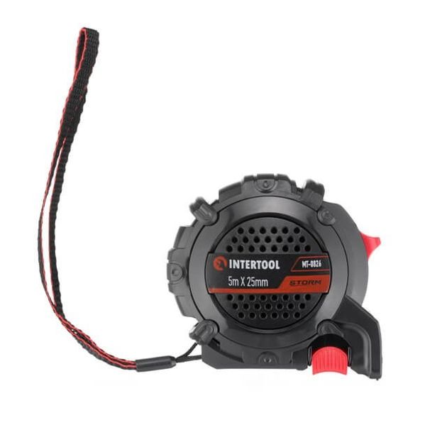 Рулетка 5м с металлическим полотном и магнитами STORM INTERTOOL MT-0826, фото , изображение 2 | SNABZHENIE.com.ua Рулетка 5м с металлическим полотном и магнитами STORM INTERTOOL MT-0826, фото , изображение 2 | SNABZHENIE.com.ua
