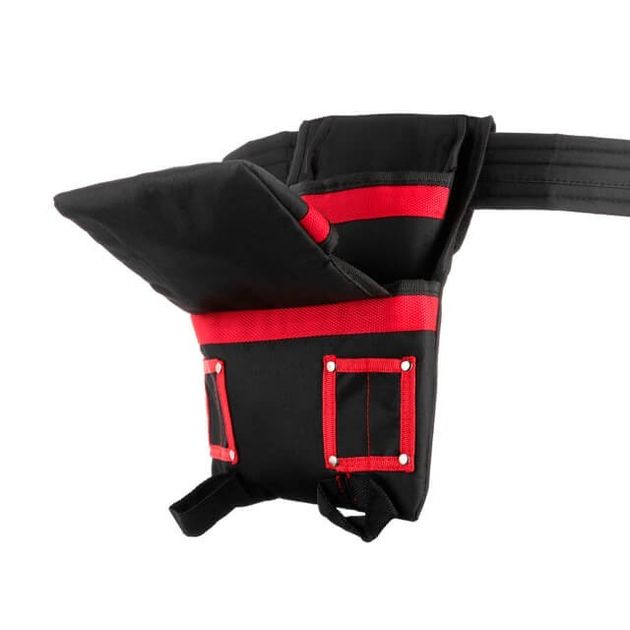 Сумка поясная строительная, 3 кармана, полиэстер INTERTOOL SP-1014, фото , изображение 2 | SNABZHENIE.com.ua Сумка поясная строительная, 3 кармана, полиэстер INTERTOOL SP-1014, фото , изображение 2 | SNABZHENIE.com.ua