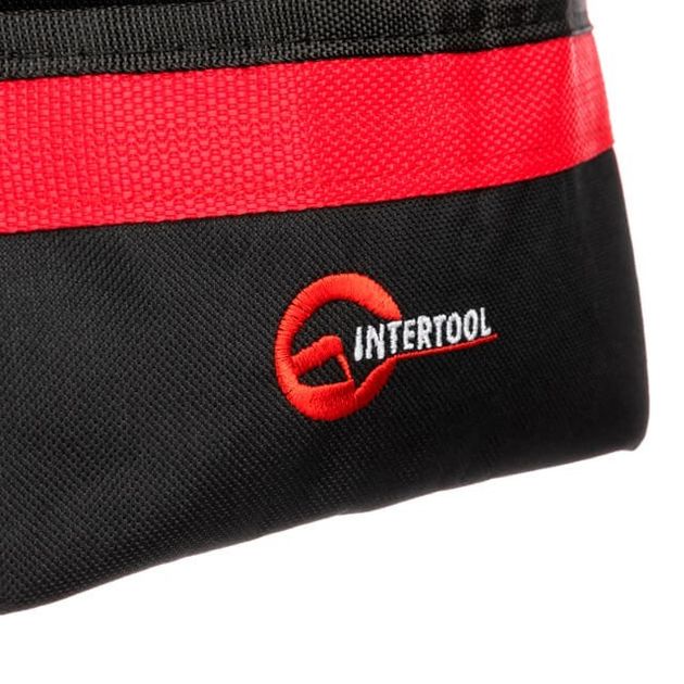 Сумка поясная строительная, 3 кармана, полиэстер INTERTOOL SP-1014, фото , изображение 3 | SNABZHENIE.com.ua Сумка поясная строительная, 3 кармана, полиэстер INTERTOOL SP-1014, фото , изображение 3 | SNABZHENIE.com.ua