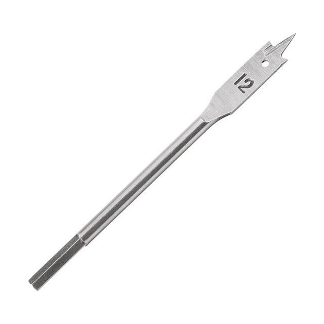 Сверло перьевое по дереву 12*150 INTERTOOL SWF-1215, фото  | SNABZHENIE.com.ua