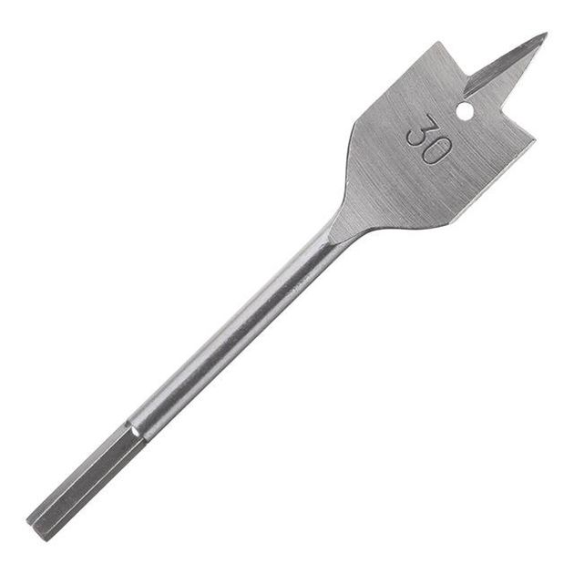 Сверло по дереву перьеве 30x150 INTERTOOL SWF-3015, фото  | SNABZHENIE.com.ua