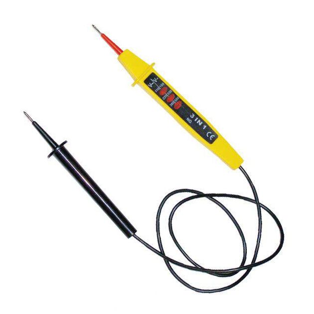 Индикатор напряжения двухполюсный 220-380В INTERTOOL VT-4005, фото  | SNABZHENIE.com.ua