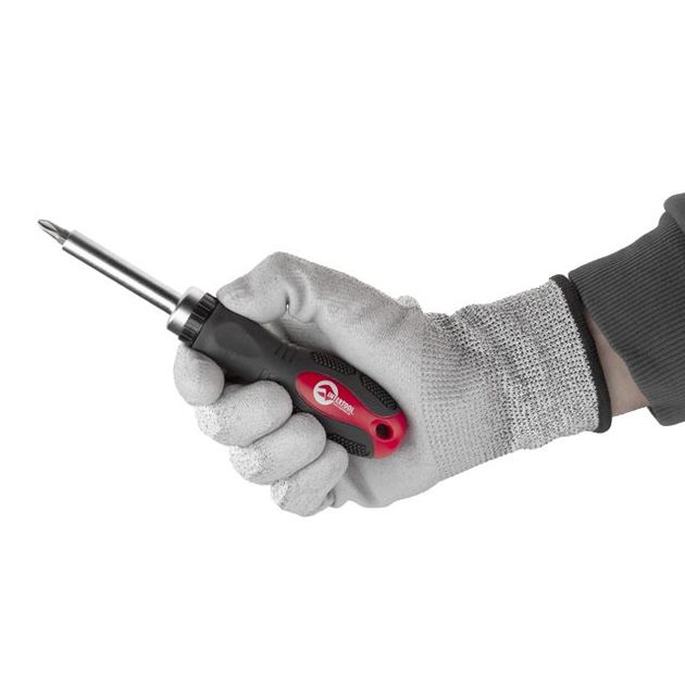 Реверсивная отвертка с набором насадок 7 шт. INTERTOOL HT-0408, фото , изображение 5 | SNABZHENIE.com.ua Реверсивная отвертка с набором насадок 7 шт. INTERTOOL HT-0408, фото , изображение 5 | SNABZHENIE.com.ua