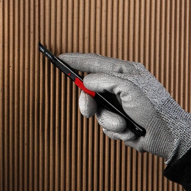 Нож сегментный 9мм металлический Storm INTERTOOL HT-0513, фото , изображение 10 | SNABZHENIE.com.ua