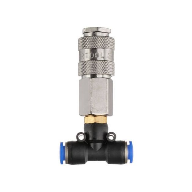 Тройник 8мм с быстроразъемом для продува кабины грузовиков INTERTOOL, фото , изображение 3 | SNABZHENIE.com.ua Тройник 8мм с быстроразъемом для продува кабины грузовиков INTERTOOL, фото , изображение 3 | SNABZHENIE.com.ua