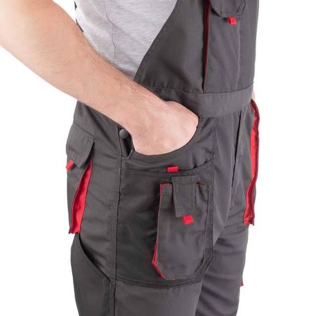Рабочий полукомбинезон INTERTOOL SP-3025, 80% полиэстер, XXL, фото , изображение 8 | SNABZHENIE.com.ua Рабочий полукомбинезон INTERTOOL SP-3025, 80% полиэстер, XXL, фото , изображение 8 | SNABZHENIE.com.ua
