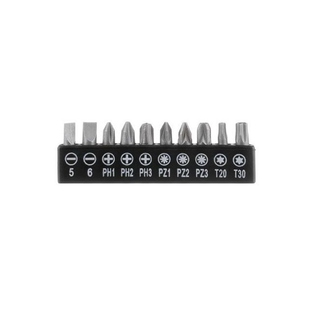 Рукоятка с храповым механизмом для бит, 10 ед Cr-V INTERTOOL VT-0105, фото , изображение 3 | SNABZHENIE.com.ua Рукоятка с храповым механизмом для бит, 10 ед Cr-V INTERTOOL VT-0105, фото , изображение 3 | SNABZHENIE.com.ua