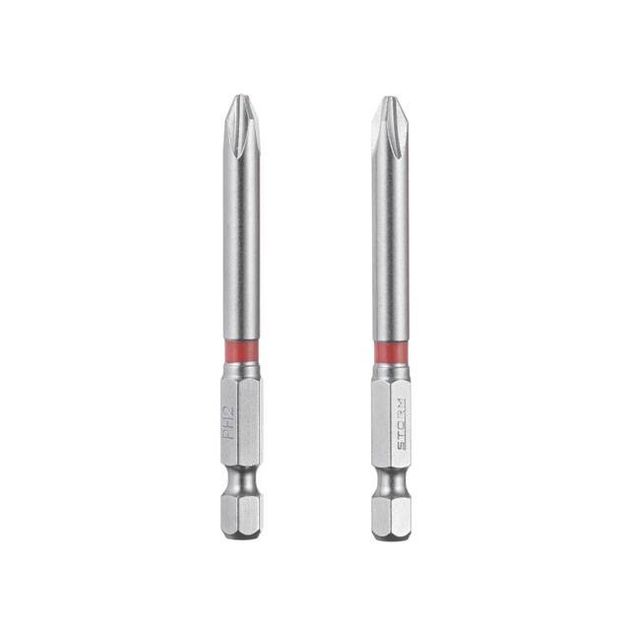 Комплект бит PH2 1/4*70мм, S2, 2шт., STORM INTERTOOL VT-0223, фото , изображение 3 | SNABZHENIE.com.ua