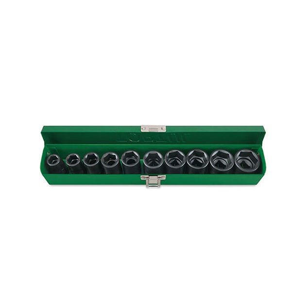 Набор ударных головок 1/2" 7/16-1" 10 ед. TOPTUL GEAD1001, фото  | SNABZHENIE.com.ua