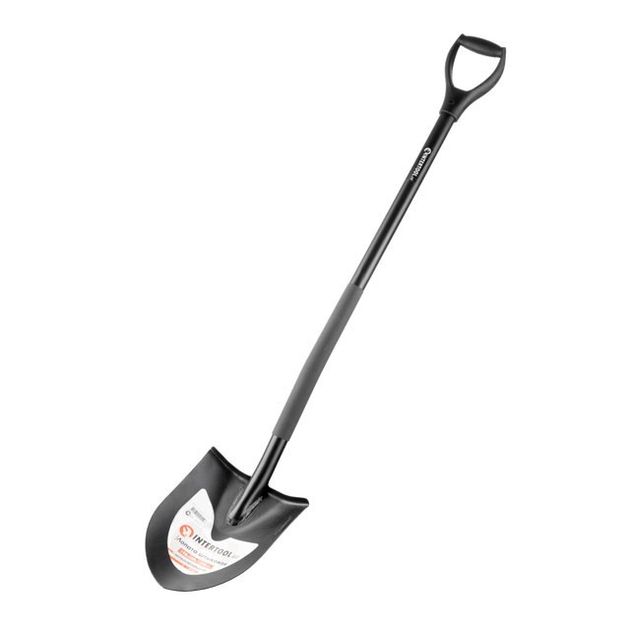 Штыковая лопата INTERTOOL FT-2011 с металлической ручкой 198х288х1200 мм, фото  | SNABZHENIE.com.ua