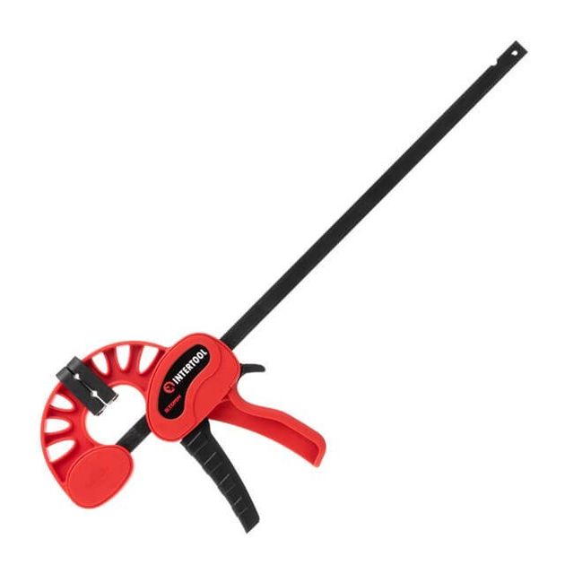 Автоматическая струбцина 300х60мм, усилие до 70 кг INTERTOOL HT-6130, фото  | SNABZHENIE.com.ua