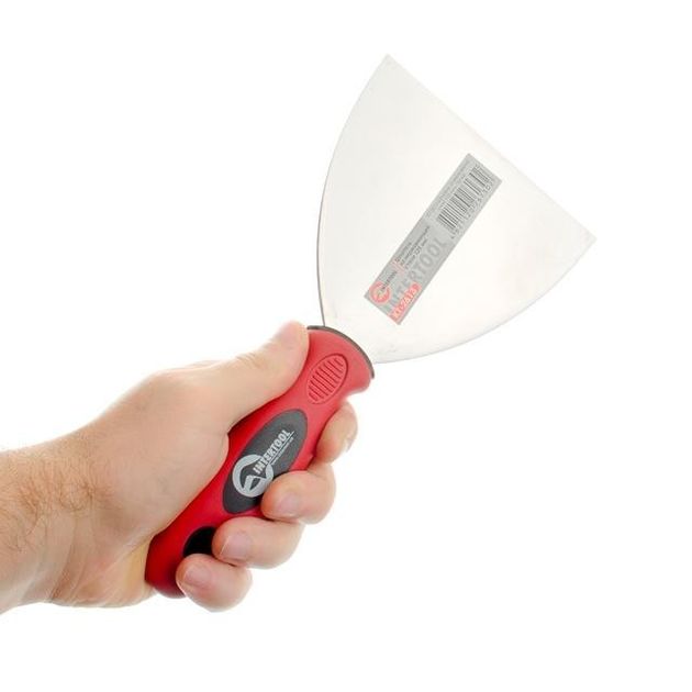 Шпатель нержавеющий 125 мм Проф INTERTOOL KT-2613, фото , изображение 5 | SNABZHENIE.com.ua Шпатель нержавеющий 125 мм Проф INTERTOOL KT-2613, фото , изображение 5 | SNABZHENIE.com.ua