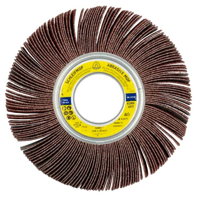 Головка лепестковая шлифовальная Klingspor 100x30x21 мм, зерно 80, фото  | SNABZHENIE.com.ua