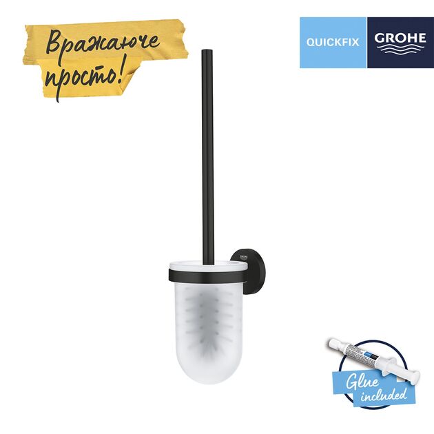 Ершик для унітаза настінний Grohe QuickFix Start 411852430, фото , зображення 3 | SNABZHENIE.com.ua Ершик для унітаза настінний Grohe QuickFix Start 411852430, фото , зображення 3 | SNABZHENIE.com.ua