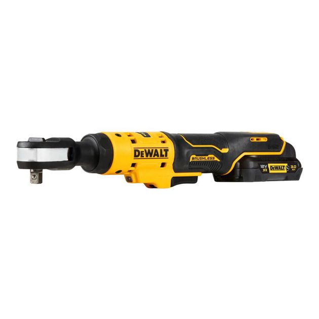 Гайковерт кутовий - трещотка акумуляторний безщітковий DeWALT DCF503L1G, фото , зображення 2 | SNABZHENIE.com.ua Гайковерт кутовий - трещотка акумуляторний безщітковий DeWALT DCF503L1G, фото , зображення 2 | SNABZHENIE.com.ua