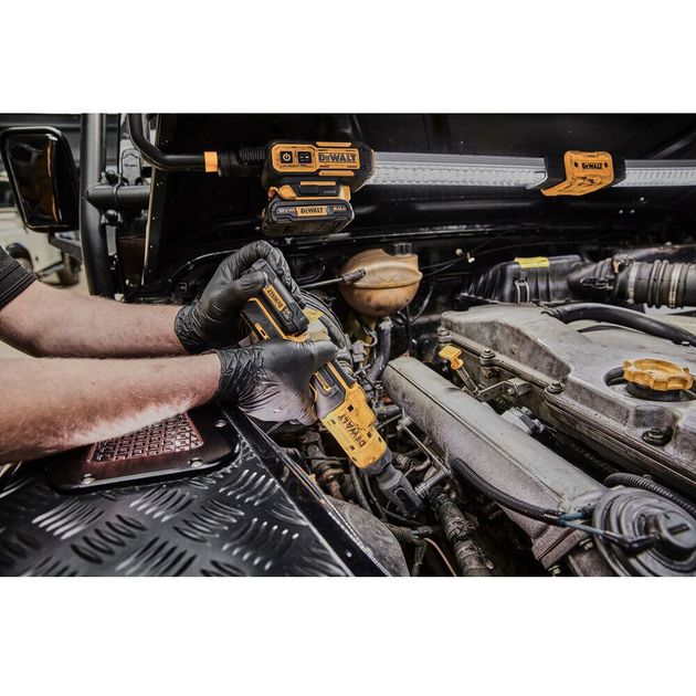 Гайковерт кутовий - трещотка акумуляторний безщітковий DeWALT DCF503L1G, фото , зображення 5 | SNABZHENIE.com.ua Гайковерт кутовий - трещотка акумуляторний безщітковий DeWALT DCF503L1G, фото , зображення 5 | SNABZHENIE.com.ua