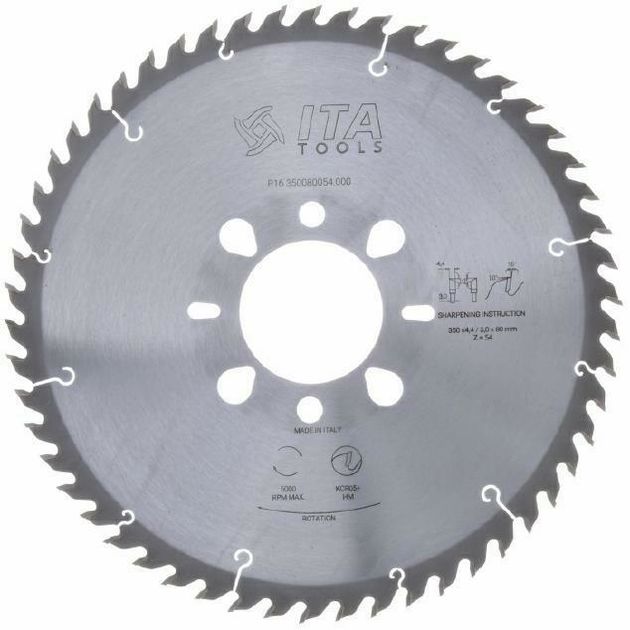 Диск пильный Ita Tools D=480 F=30 Z=54 K/P=5,0/3,2 NS PH:03, фото  | SNABZHENIE.com.ua