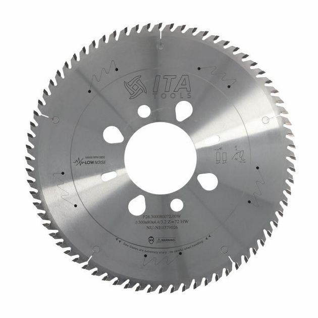 Диск пильний Panel sizing saw blade D=300 F=80 Z=72 K/P=4,4/3,2 TP PH01 Ita Tools, фото  | SNABZHENIE.com.ua