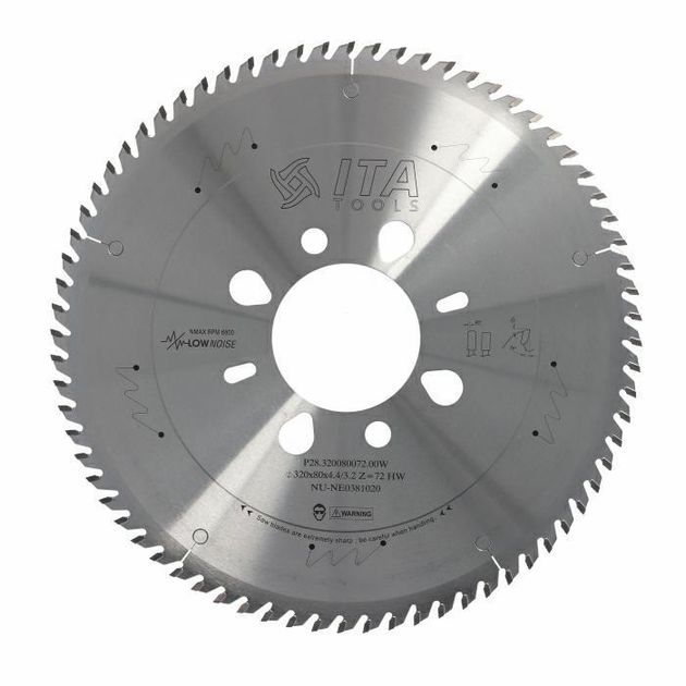 Диск пильный Ita Tools D=320 F=80 Z=72 K/P=4,4/3,2 TP PH01, фото  | SNABZHENIE.com.ua