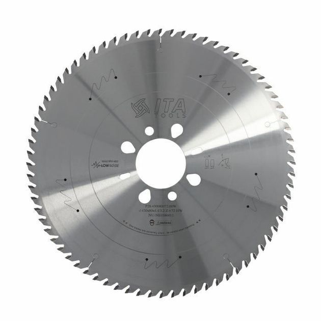 Диск пильний Panel sizing saw blade D=430 F= 80 Z= 72 K/P=4,4/3,2 TP PH01 Ita Tools, фото  | SNABZHENIE.com.ua