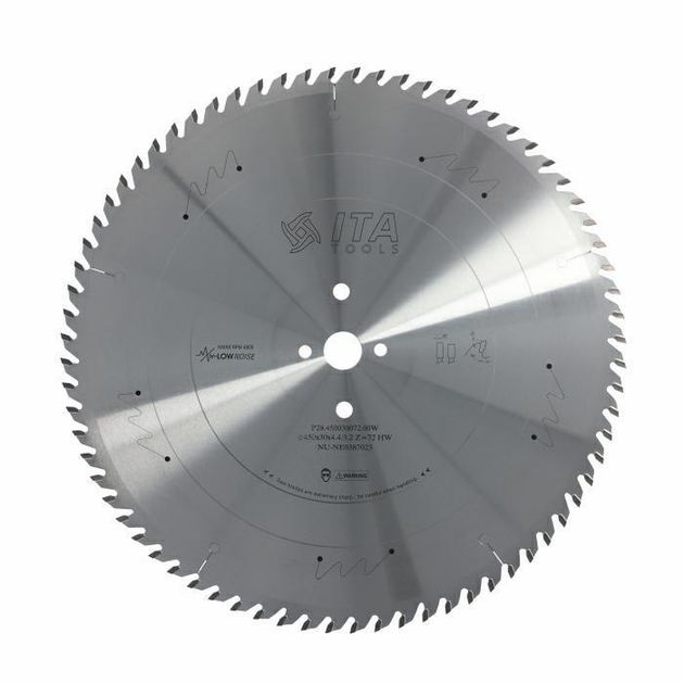 Диск пилы для панелей D=450, F=30, Z=72, Ita Tools, фото  | SNABZHENIE.com.ua