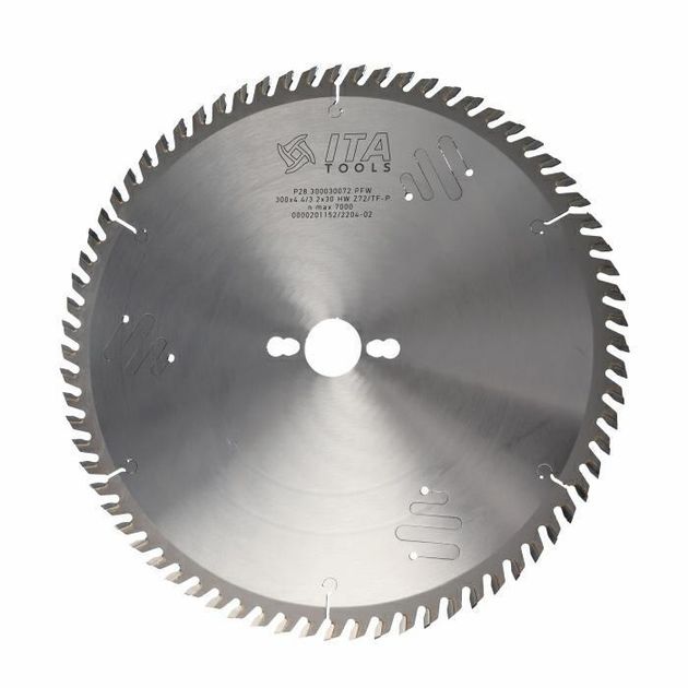Диск пильний Panel sizing saw blade D=300 F=30 Z=72 K/P=4,4/3,0 FZ/TR NANO PH03 special nano grain Ita Tools, фото  | SNABZHENIE.com.ua