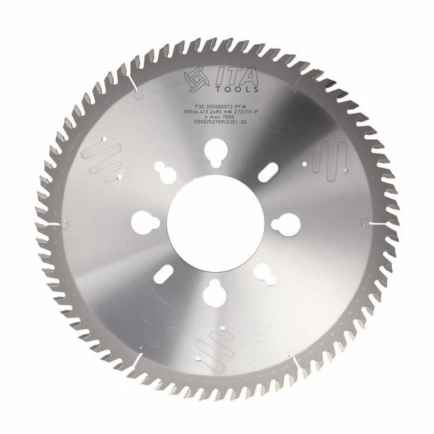 Диск пильний Panel sizing saw blade D=300 F=80 Z=72 K/P=4,4/3,2 FZ/TR NANO PH01 спеціальний нано-зернистий Ita Tools, фото  | SNABZHENIE.com.ua