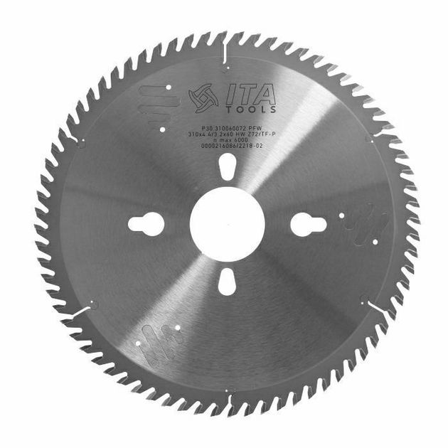 Диск пильный Ita Tools D=310, F=60, Z=72, K/P=4,4/3,2 FZ/TR NANO, фото  | SNABZHENIE.com.ua