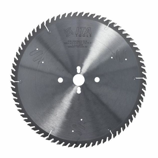 Диск пильний Panel sizing saw blade D=350 F=30 Z=72 K/P=4,4/3,2 TP NANO PH: 2/7/42 + 2/9/46,4 + 2/10/60 special Ita Tools, фото  | SNABZHENIE.com.ua