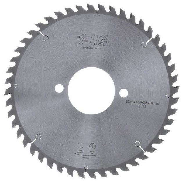 Диск пильный Conical D=300 F=80 Z=48 Ita Tools, фото  | SNABZHENIE.com.ua