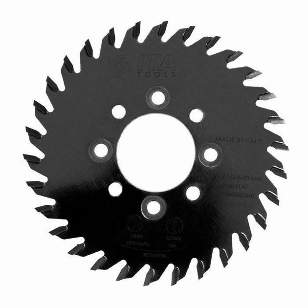 Диск пильний PDA.Sawblade D=120 F=35 Z=30 K/P=4,0/2,8 FZ PH: 4/M5/50RH+4/M5/50LH BIESSE ROVER FELDER COSMEC Ita Tools, фото  | SNABZHENIE.com.ua