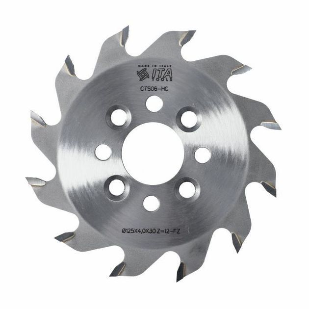 Пильный диск D=125 F=30 Z=12 K/P=4,0/2,8 FZ PH:4/M6/48 RH Ita Tools, фото  | SNABZHENIE.com.ua