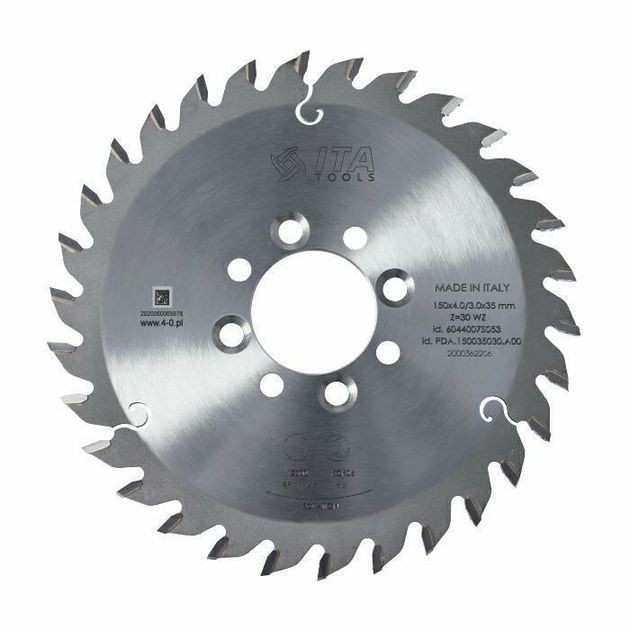 Диск пильный Ita Tools D=150 F=35 Z=30 K/P=4,0/3,0 WZ PH: 4/M6/48, фото  | SNABZHENIE.com.ua