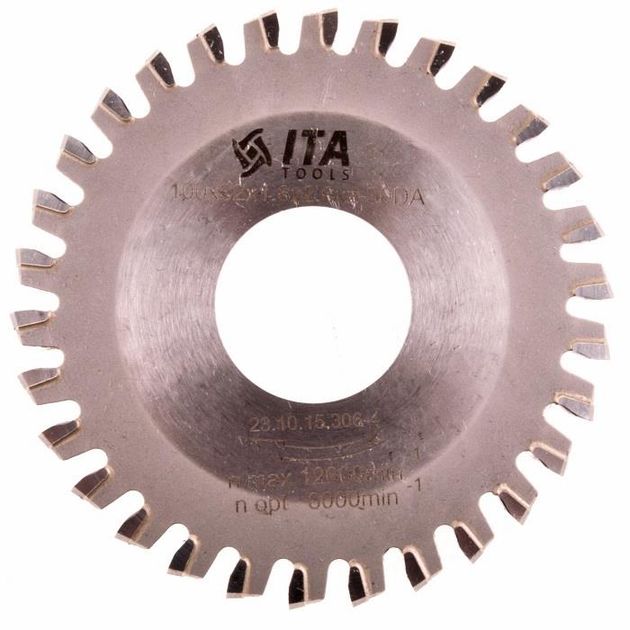 Пильный диск Trimming D=100 F=32 Z=30 K/P=2,6/2,0 RH Neg. -10° Brandt Ita Tools, фото  | SNABZHENIE.com.ua