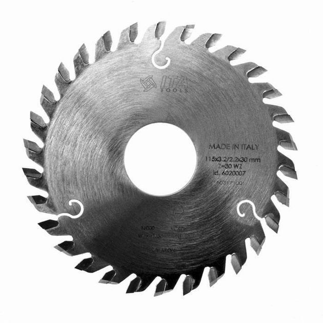 Диск пильний Saw blade D=115 F=30 Z=30 K/P=3,2/2,2 WZ для SCM STEFANI Ita Tools, фото  | SNABZHENIE.com.ua