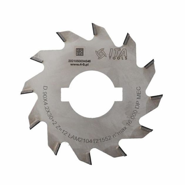 Пильный диск DSR.Sawblade D=90 F=30 Z=12 K/P=4,2/2,5 H=8 PR PH: 2CH Ita Tools, фото  | SNABZHENIE.com.ua