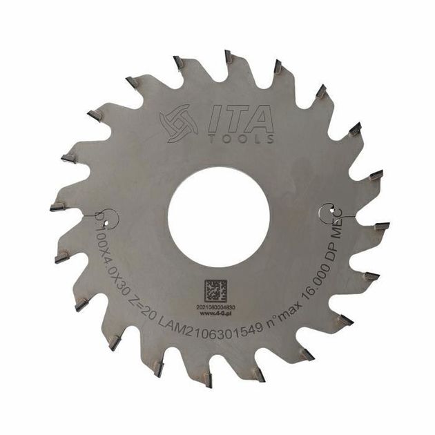 Диск пильный DSR D=100 F=30 Z=20 K/P=4,0/2,8 H=4 FP PH: - Ita Tools, фото  | SNABZHENIE.com.ua