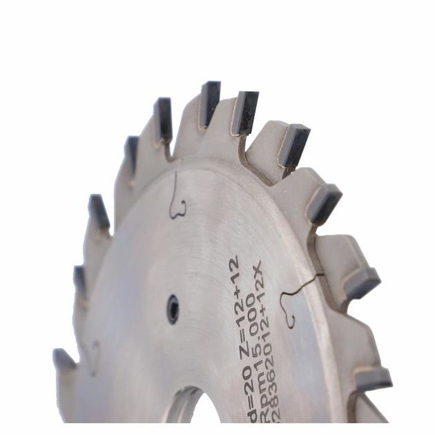 Диск пильний Adjustable Diamond scoring D=100 F= 20 Z= 12+12K=2,8-3,6 P=2,2 H=6 flat FZ Ita Tools, фото , зображення 2 | SNABZHENIE.com.ua