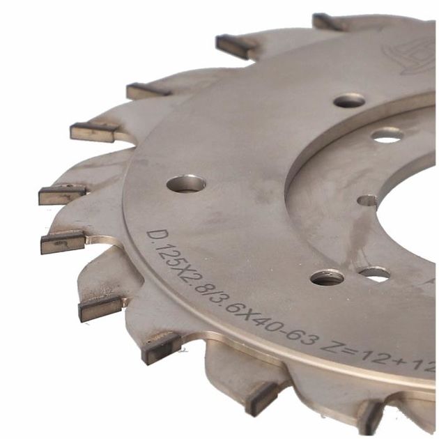 Диск пильний Adjustable Diamond scoring D=125 F= 40/63 Z= 12+12K=2,8-3,6 P=2,2 H=6 flat FZ PH: 4 Ita Tools, фото , зображення 2 | SNABZHENIE.com.ua