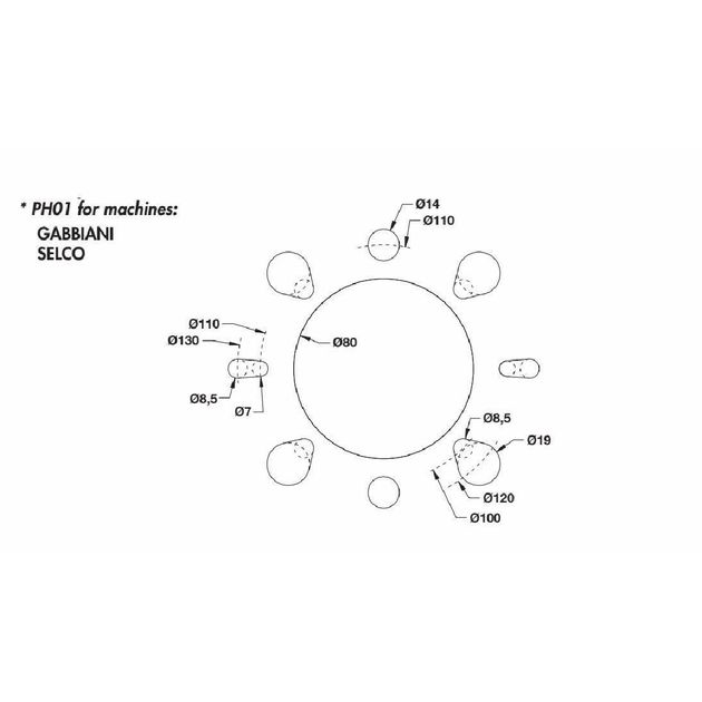 Пильный диск 320 мм, 80 зубьев, 72 зуба, Ita Tools, фото , изображение 2 | SNABZHENIE.com.ua
