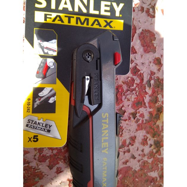 Нож Fatmax с двумя лезвиями 165 мм STANLEY (0-10-242) для отделки, фото , изображение 6 | SNABZHENIE.com.ua Нож Fatmax с двумя лезвиями 165 мм STANLEY (0-10-242) для отделки, фото , изображение 6 | SNABZHENIE.com.ua