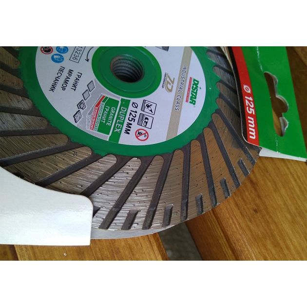 Алмазный отрезной круг DISTAR Turbo Duplex 125 x 2,8 x 8/25 x 22,23/M14F, фото , изображение 11 | SNABZHENIE.com.ua Алмазный отрезной круг DISTAR Turbo Duplex 125 x 2,8 x 8/25 x 22,23/M14F, фото , изображение 11 | SNABZHENIE.com.ua