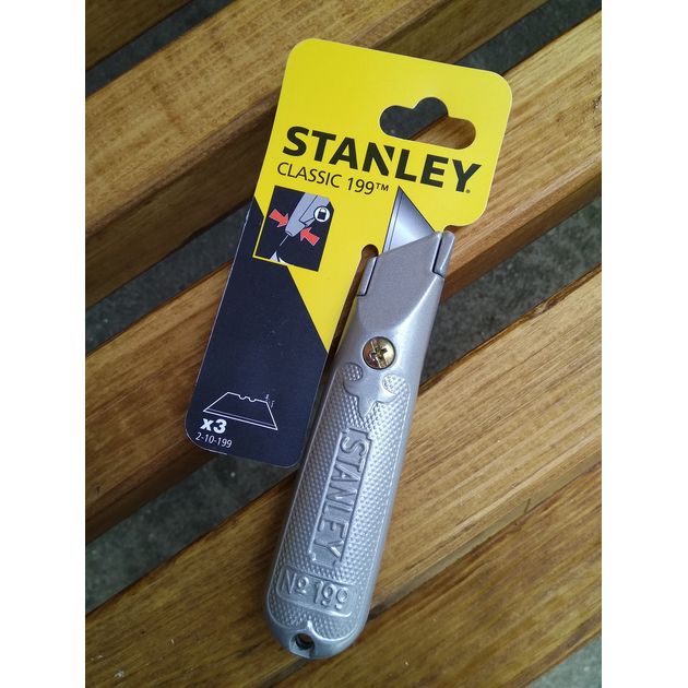 Нож с фиксированным лезвием STANLEY 2-10-199, фото , изображение 3 | SNABZHENIE.com.ua Нож с фиксированным лезвием STANLEY 2-10-199, фото , изображение 3 | SNABZHENIE.com.ua