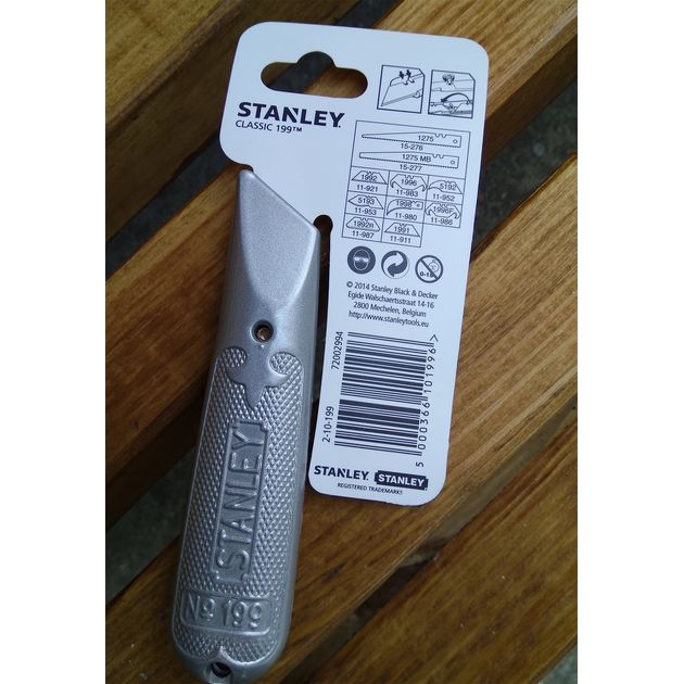 Нож с фиксированным лезвием STANLEY 2-10-199, фото , изображение 5 | SNABZHENIE.com.ua Нож с фиксированным лезвием STANLEY 2-10-199, фото , изображение 5 | SNABZHENIE.com.ua