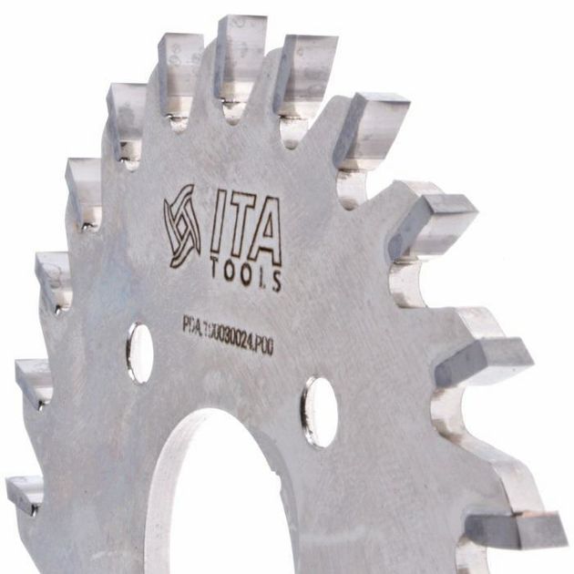 Диск пильний Grooving saw blade D=100 F=30 Z=24 K/P=4,0/2,8 FZ PH:4/5,5/50 Ita Tools, фото , зображення 2 | SNABZHENIE.com.ua Диск пильний Grooving saw blade D=100 F=30 Z=24 K/P=4,0/2,8 FZ PH:4/5,5/50 Ita Tools, фото , зображення 2 | SNABZHENIE.com.ua