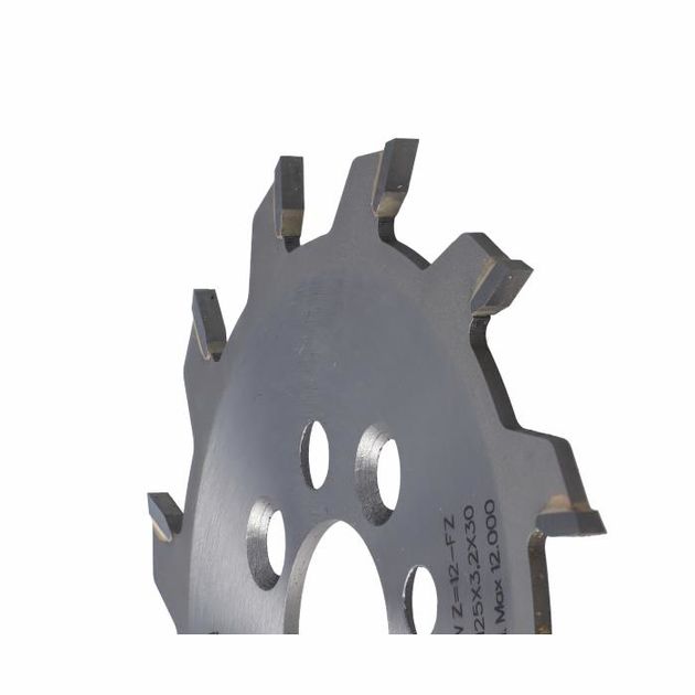 Диск пиловий Ita Tools D=125 F=30 Z=12 K/P=3,2/2,2 FZ PH:4/M6/48 LH + 4/M6/48 RH, фото , зображення 2 | SNABZHENIE.com.ua